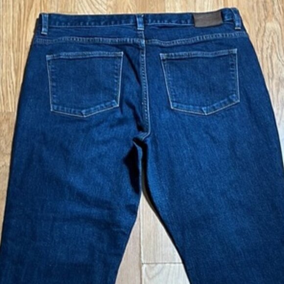 Lauren Ralph Lauren Stretch Blue Denim High Waisted Bootcut Jeans Size 14 - Picture 5 of 14